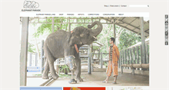 Desktop Screenshot of elephantparade.com