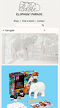 Mobile Screenshot of elephantparade.com
